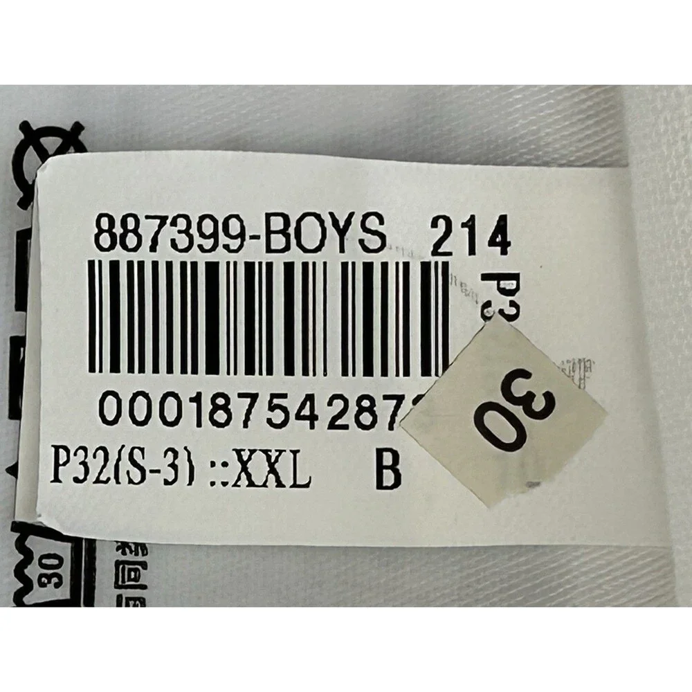 NWOT GAP Kids Boys White Linen Cotton Button-Up Vacay Shirt XXL 14-16 887399